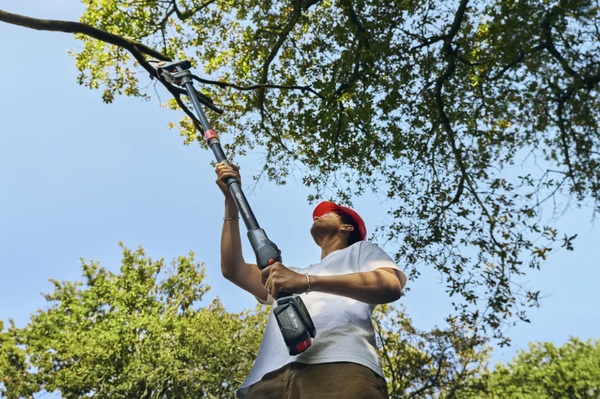 Kit Podadora Aspire Husqvarna P5 + Barra Telescopica +Bateria 4,0 Ah y Cargador 18V